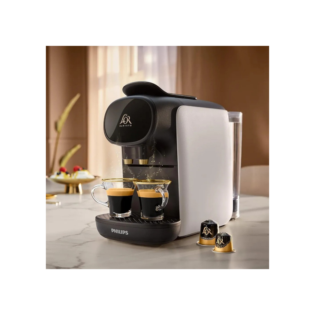 Machine à café Philips l'or Barista +50 Capsule, Blanc – Image 4