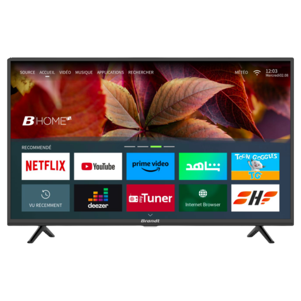 TV Brandt Smart 32"HD"